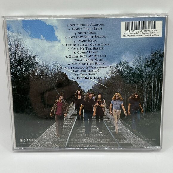 Lynyrd Skynyrd All Time Greatest Hits CD BMG Direct MCA Records - Picture 2 of 4